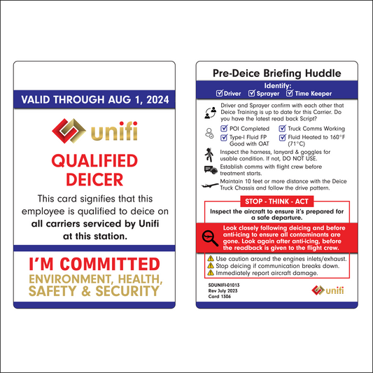 Huddle Card - Unifi - Qualified Deicer