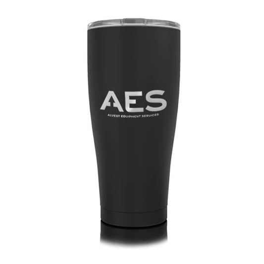 SIC - AES - 30oz Black Tumbler