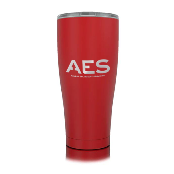 SIC - AES - 30oz Red Tumbler