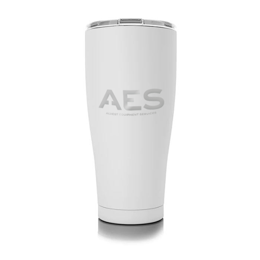 SIC - AES - 30oz White Tumbler