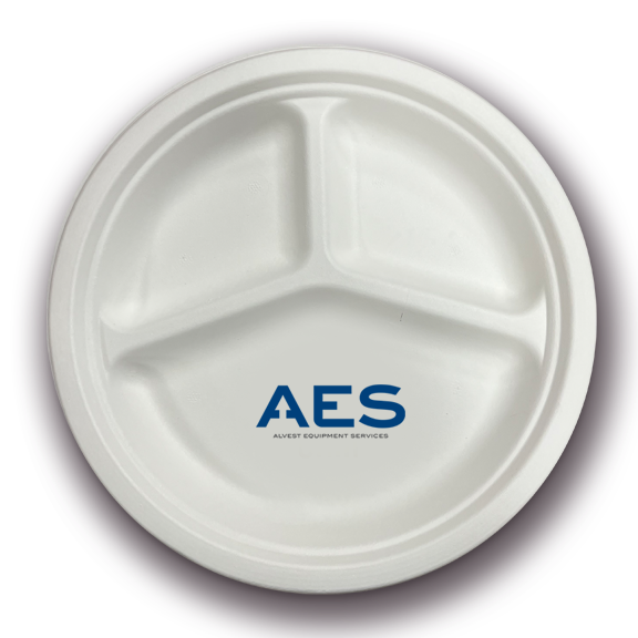 Paper Plate - AES (Pack of 50)