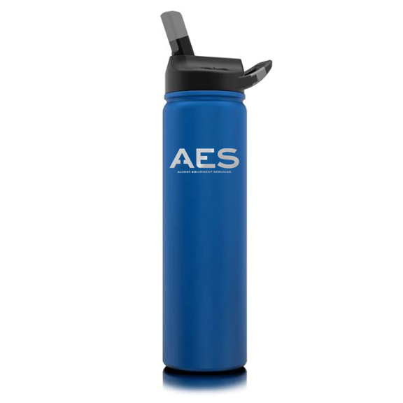 SIC - AES - 27oz Blue Water Bottle