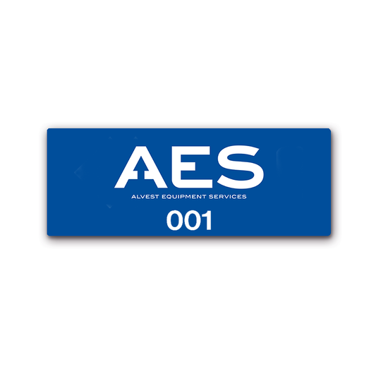 Wheelchair Plate - AES - Customizable Rectangle