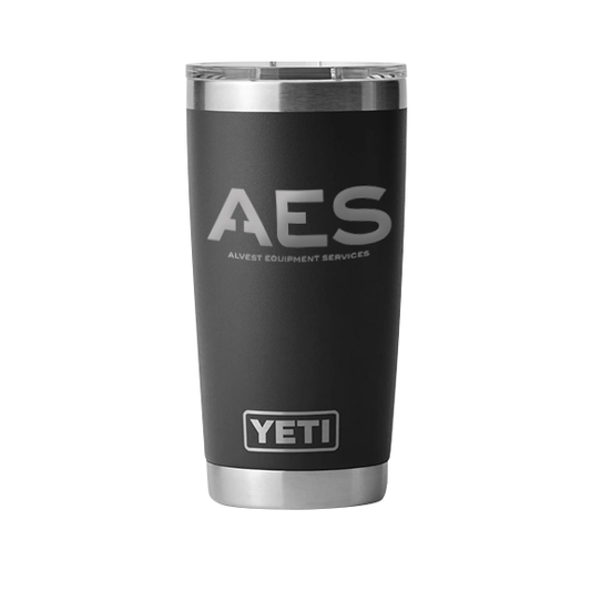 Yeti - AES - 20oz Black Tumbler