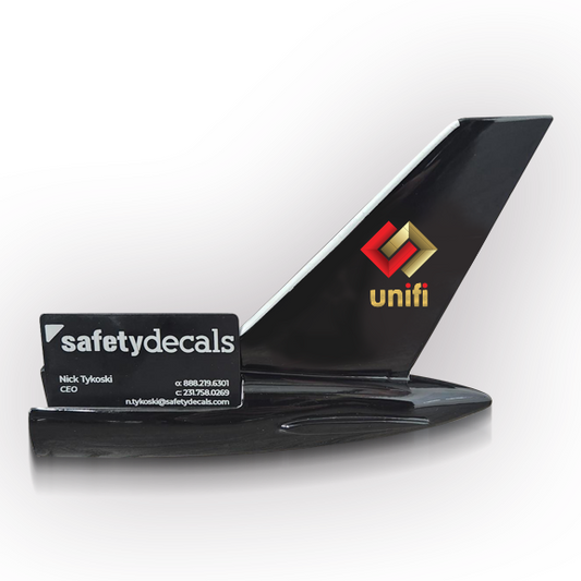 Black Unifi 767 Tail Business Card Holder