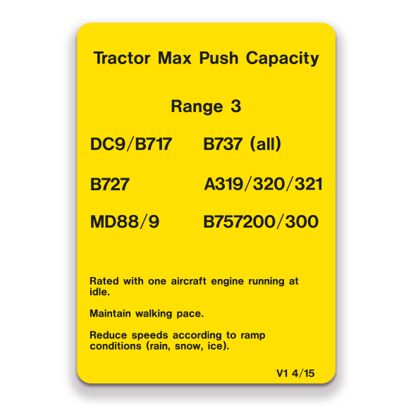 Decal - GSE Range 3 Push Capacity