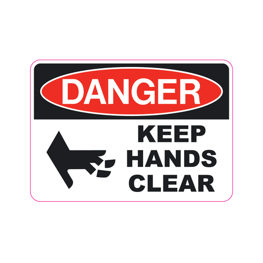 Decal - GSE Keep Hands Clear