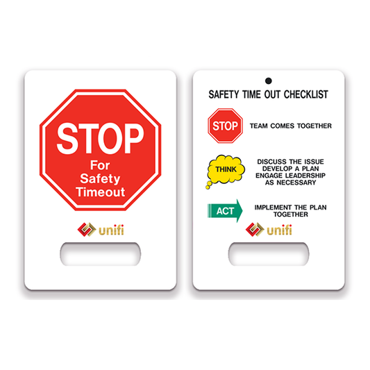 Sign - Unifi - Safety Checklist