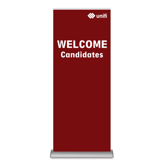 Banner - Unifi - Welcome Candidates