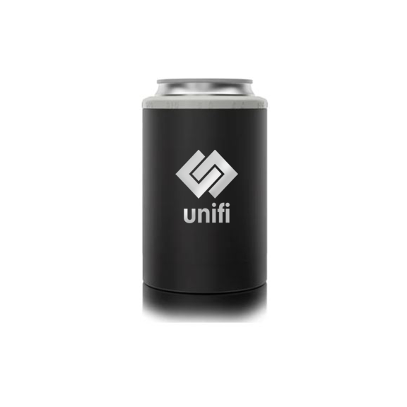 SIC - Unifi - 12oz Black Can Cooler