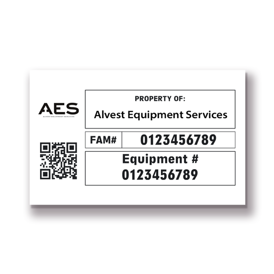 Serial Tag - AES - FAM Gold Aluminum