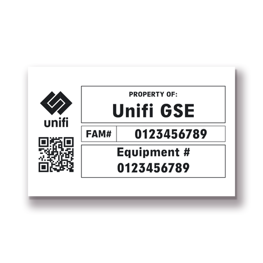 Serial Tag - Unifi - FAM Gold Aluminum