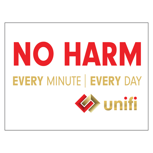 Banner - Unifi - No Harm with Logo