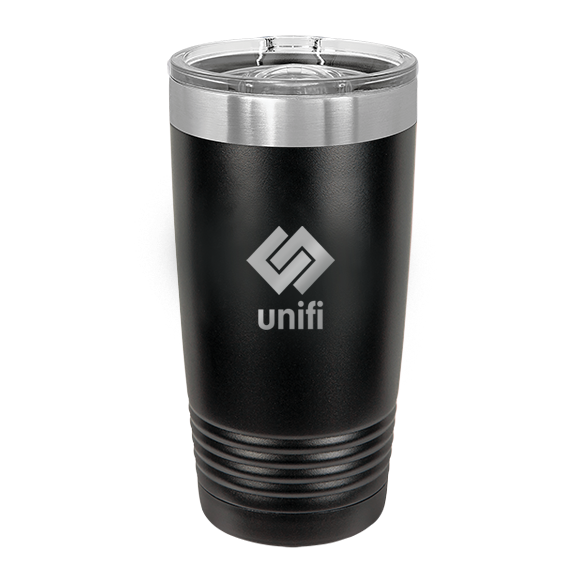 Polar Camel - Unifi - 20oz Black Tumbler