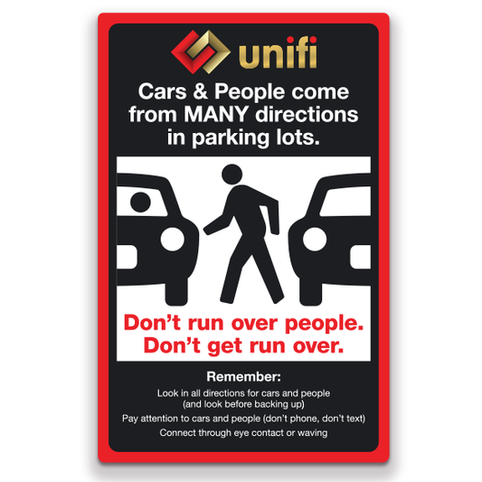 Decal - Unifi - Traffic Safety Cars And People