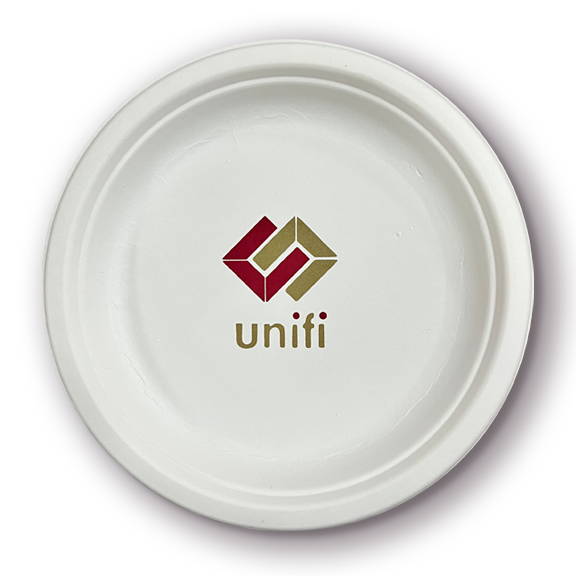 Paper Dessert Plate - Unifi (Pack of 50)