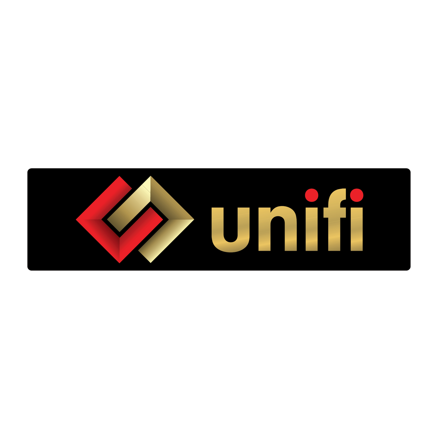 Decal - Unifi - Master Logo - Black Background