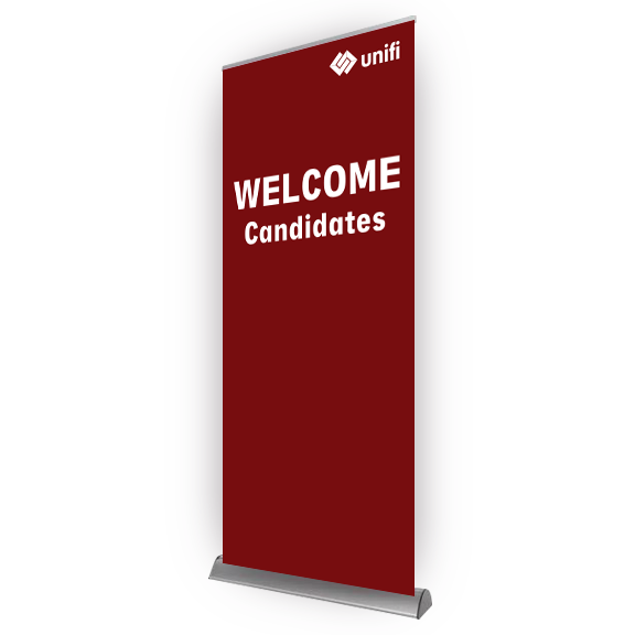 Banner - Unifi - Welcome Candidates