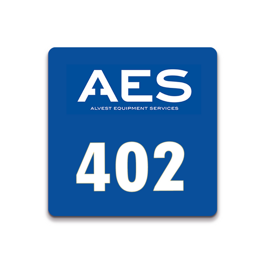 Wheelchair Plate - AES - Customizable Square